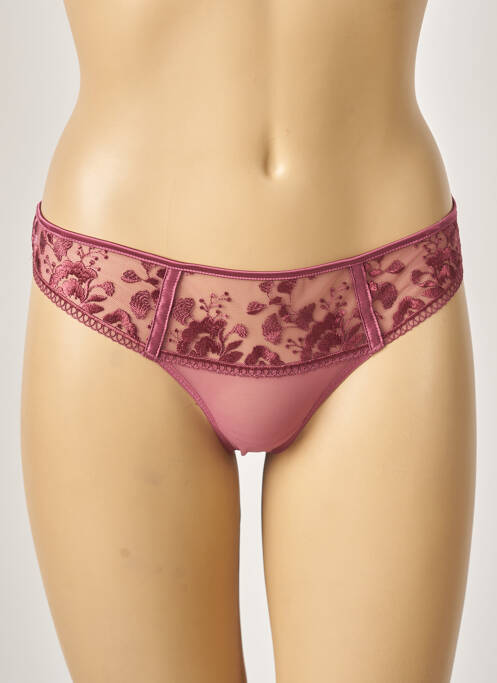 Tanga rose SIMONE PERELE pour femme