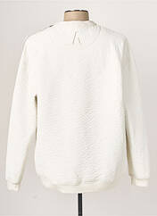 Sweat-shirt blanc EMPORIO ARMANI pour homme seconde vue