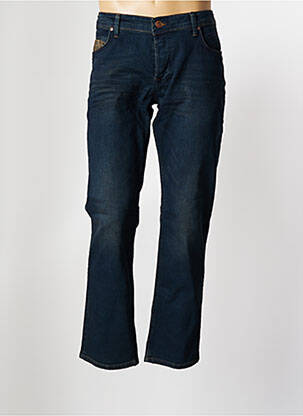 Jeans coupe droite bleu BENSON & CHERRY pour homme