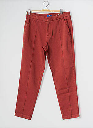 Pantalon droit rouge TBS pour femme