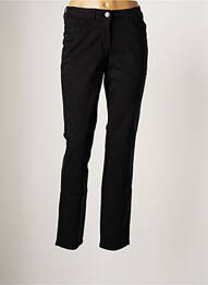 Jeans coupe slim broderie rivets taille normale noir CECIL femme