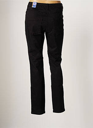 Jeans coupe slim broderie rivets taille normale noir CECIL femme