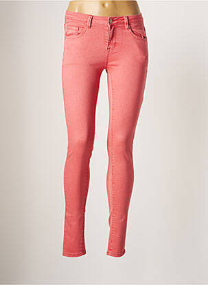 Jeans skinny taille normale taille normale rose ESQUALO femme