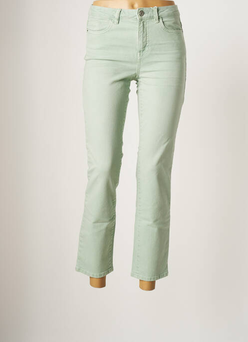 Jeans coupe slim vert ESPRIT pour femme