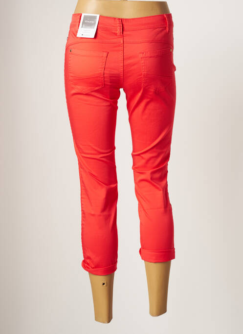 Pantacourt orange STREET ONE femme