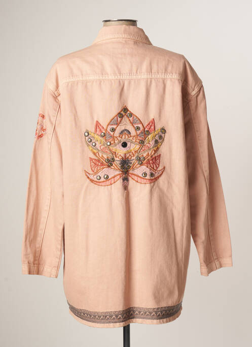 Veste en jean rose CREAM pour femme