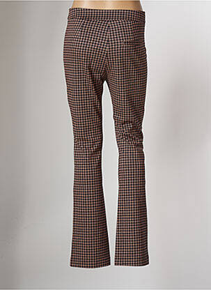 Pantalon droit stretch taille normale marron CHATTAWAK femme