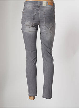 Pantalon 7/8 stretch taille normale gris CREAM femme