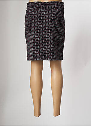 Jupe mi-longue coupe droite noir STREET ONE femme