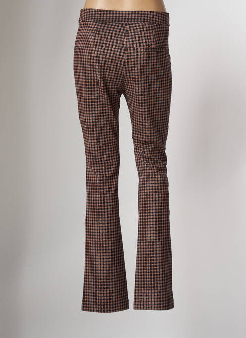 Pantalon droit marron CHATTAWAK pour femme