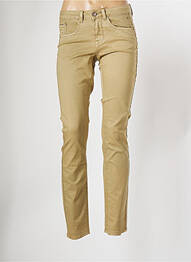 Jeans coupe slim slim taille normale vert CREAM femme
