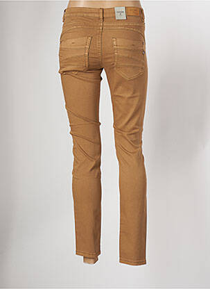 Jeans coupe slim slim taille normale marron CREAM femme