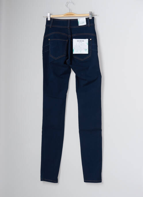 Jeans coupe slim bleu GUESS pour femme