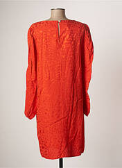Robe mi-longue orange PURPLE'S pour femme seconde vue