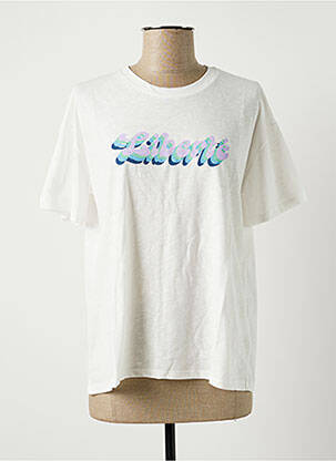T-shirt blanc AN' GE pour femme