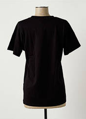 T-shirt noir KAFFE pour femme seconde vue
