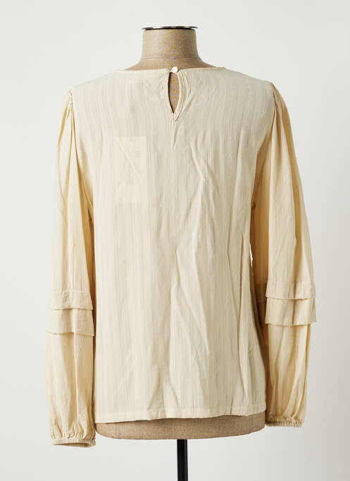 Blouse beige KAFFE pour femme
