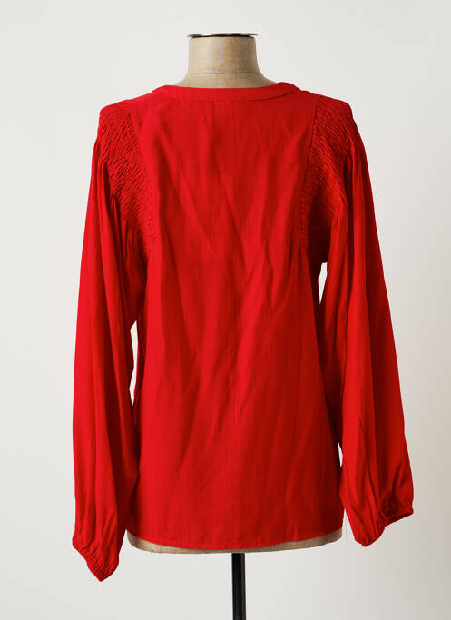 Blouse rouge KAFFE pour femme