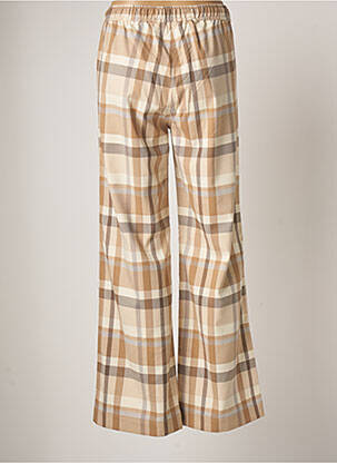 Pantalon large poches taille normale beige IN WEAR femme