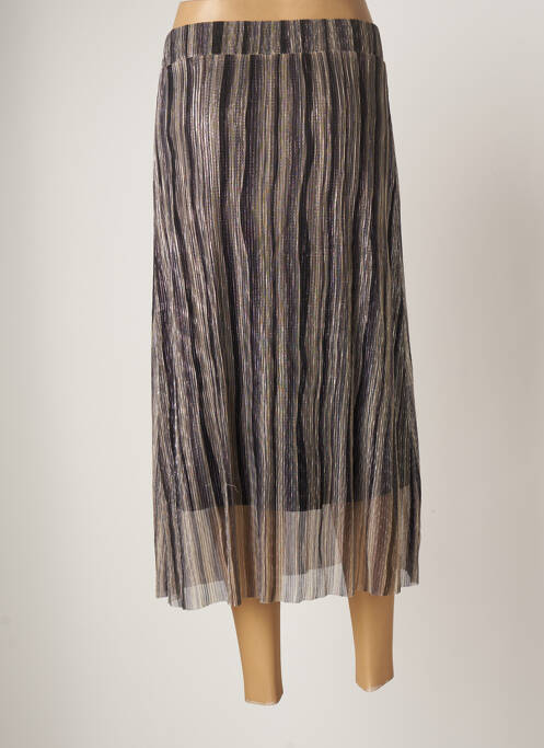 Jupe longue gris KAFFE pour femme