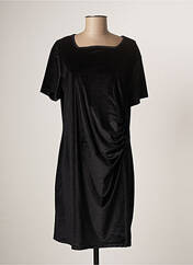 Robe courte noir MASSANA pour femme seconde vue