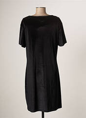 Robe courte noir MASSANA pour femme seconde vue