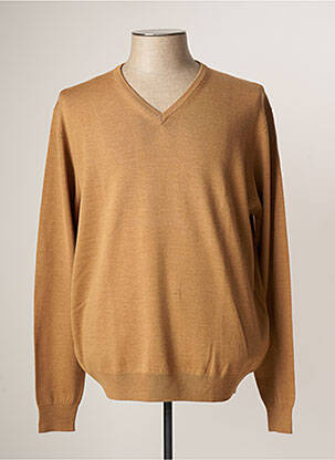 Pull beige BROWN JURY pour homme