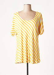 T-shirt jaune FRANCK ANNA pour femme seconde vue