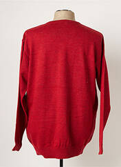 Pull rouge DUGER pour homme seconde vue