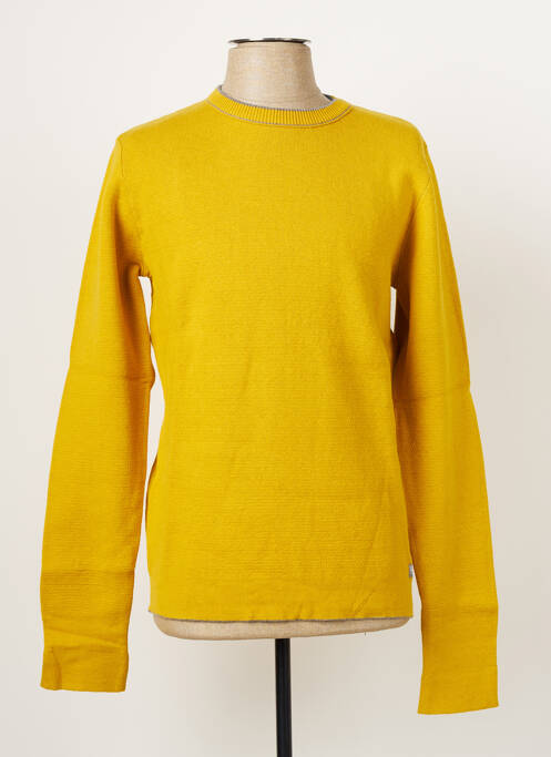 Pull jaune OLLYGAN pour homme
