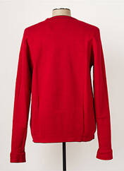 Pull rouge OLLYGAN pour homme seconde vue