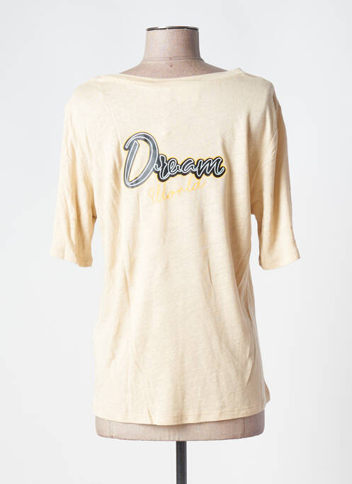 Top beige VILA pour femme