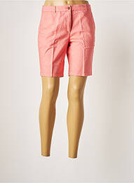 Bermuda coupe chino taille normale rose ESPRIT femme