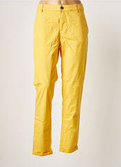 Pantalon chino jaune ESPRIT pour femme seconde vue