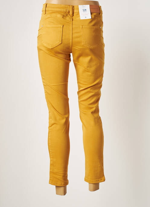 Pantalon 7/8 jaune C'EST BEAU LA VIE pour femme