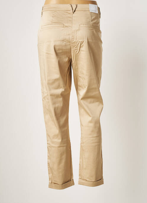 Pantalon chino beige VILA pour femme