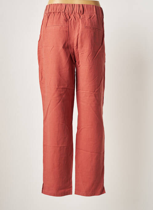 Pantalon chino orange C'EST BEAU LA VIE pour femme