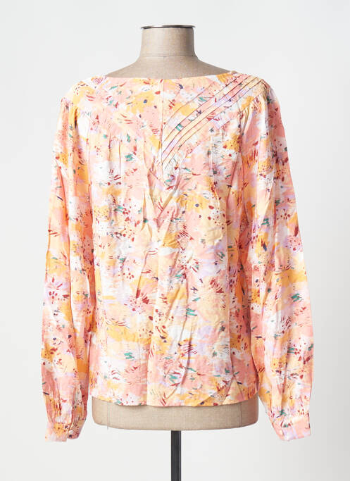 Blouse orange VILA pour femme