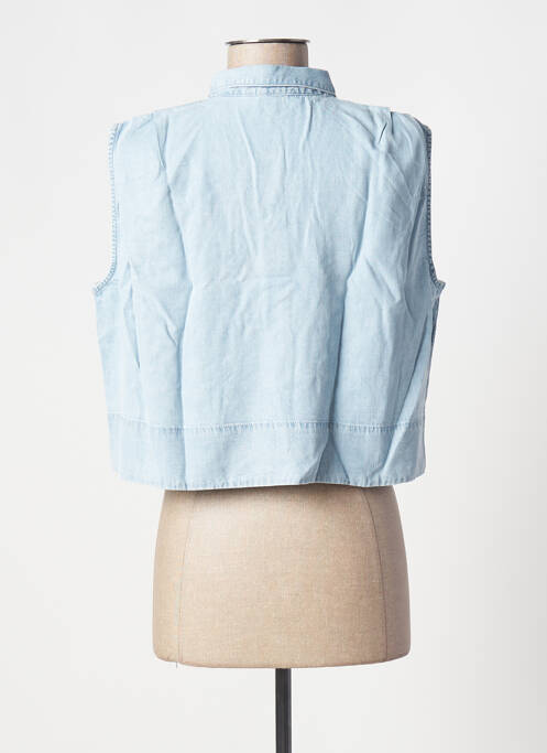 Chemisier bleu EDC pour femme