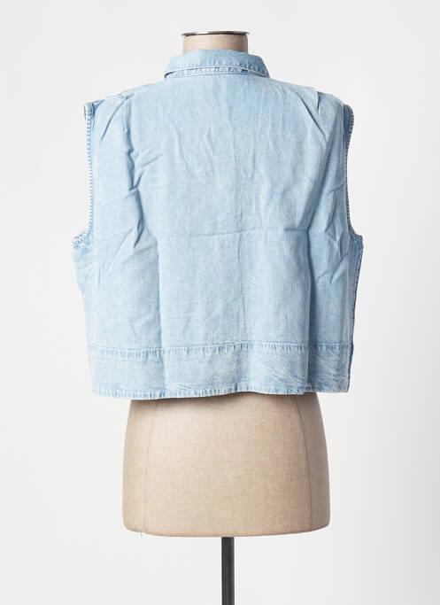 Chemisier bleu EDC pour femme