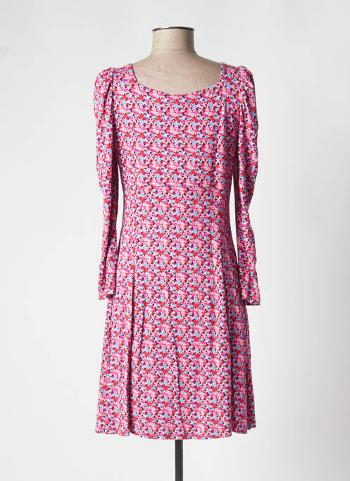 Robe mi-longue rose EDC pour femme