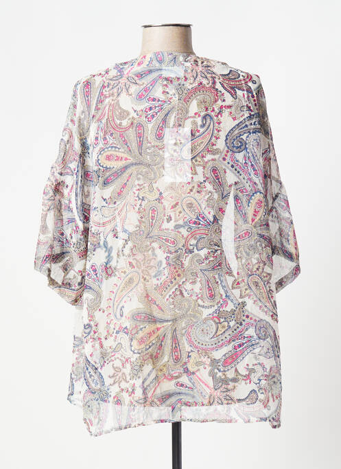 Veste kimono blanc VILA pour femme