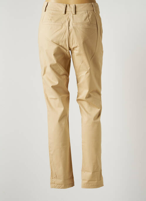 Pantalon chino beige VILA pour femme