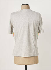 T-shirt gris VILA pour homme seconde vue