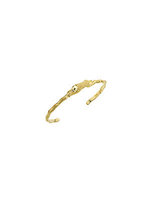 Bracelet Jonc jaune MYA-BAY pour femme