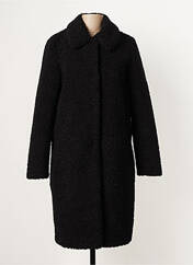 Manteau long noir LE TEMPS DES CERISES pour femme seconde vue