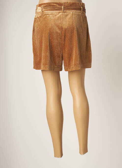 Short marron VERO MODA pour femme
