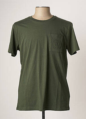 T-shirt vert LE TEMPS DES CERISES pour homme