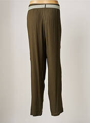 Pantalon droit vert GRIFFON pour femme seconde vue