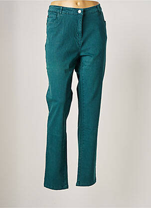 Pantalon slim vert AGATHE & LOUISE pour femme